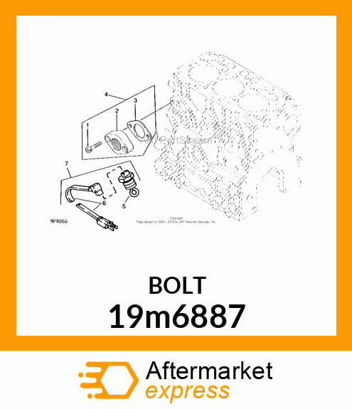 BOLT, BOLT 19m6887