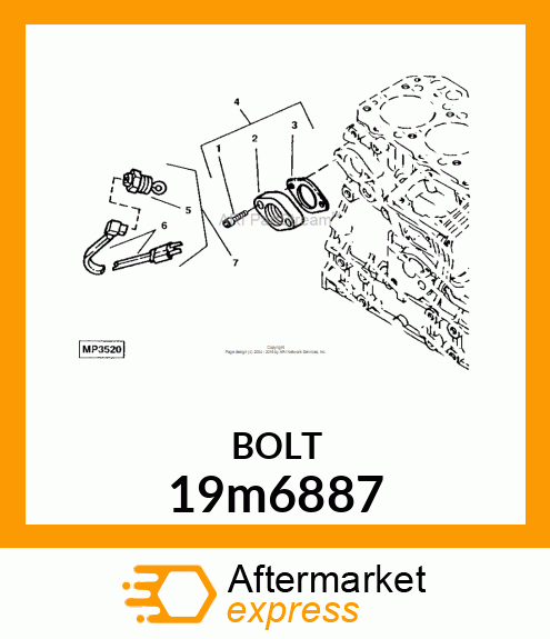 BOLT, BOLT 19m6887