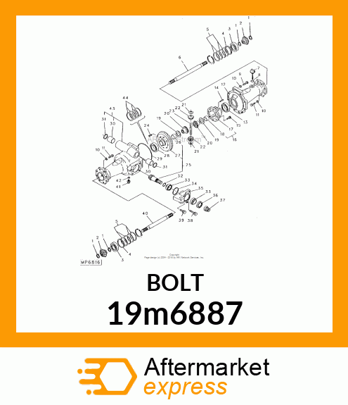 BOLT, BOLT 19m6887