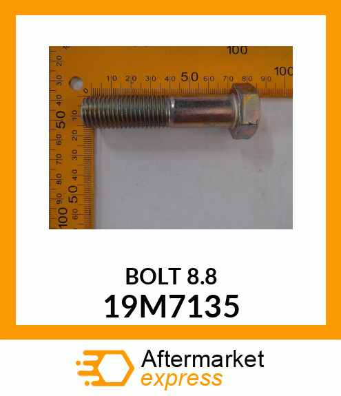 SCREW, HEX HEAD, METRIC 19M7135