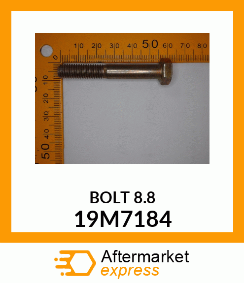 SCREW, HEX HEAD, METRIC 19M7184