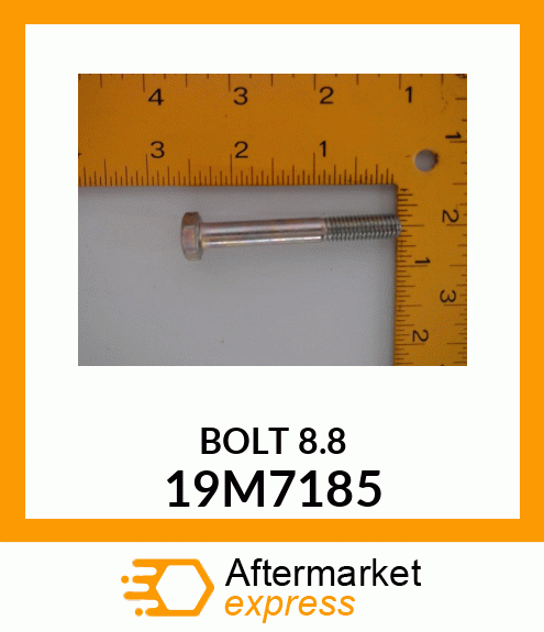 SCREW, HEX HEAD, METRIC 19M7185