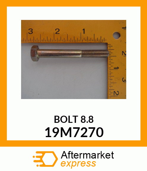 SCREW, HEX HEAD, METRIC 19M7270