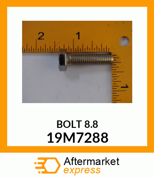 SCREW, HEX HEAD, METRIC 19M7288