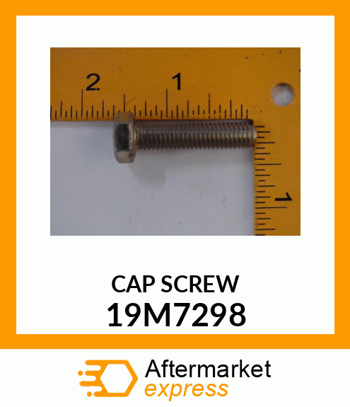 SCREW, HEX HEAD, METRIC 19M7298