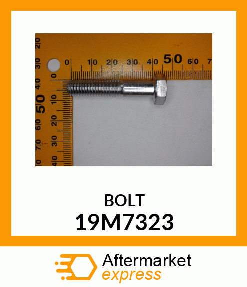 SCREW, HEX HEAD, METRIC 19M7323