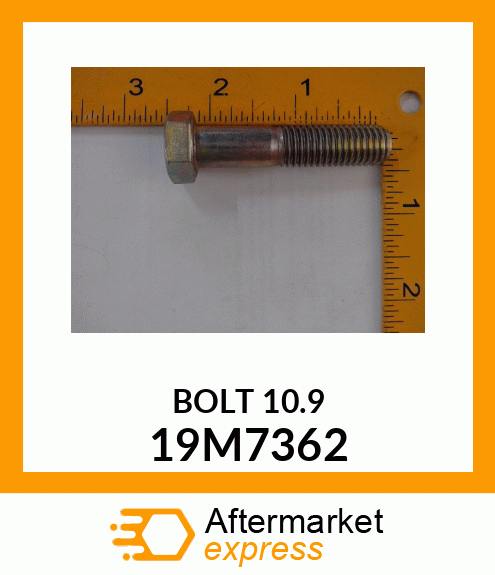 SCREW, HEX HEAD, METRIC 19M7362