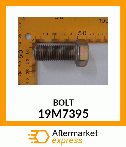 SCREW, HEX HEAD, METRIC 19M7395