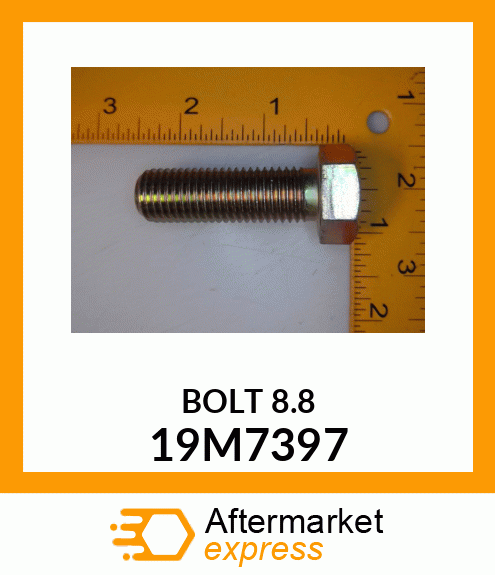 SCREW, HEX HEAD, METRIC 19M7397