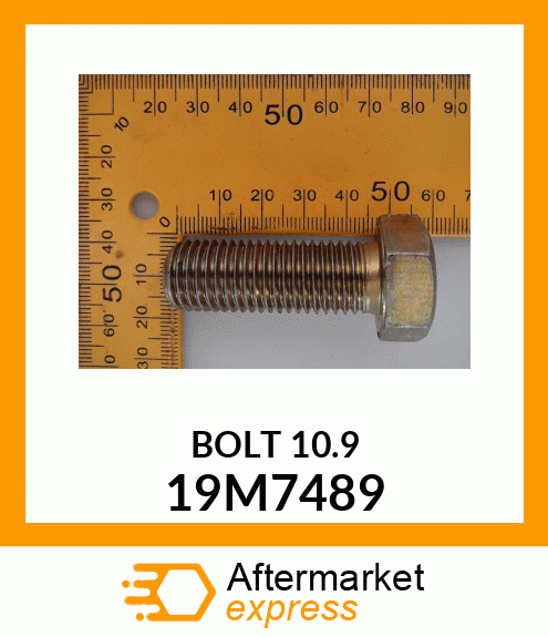 SCREW, HEX HEAD, METRIC 19M7489