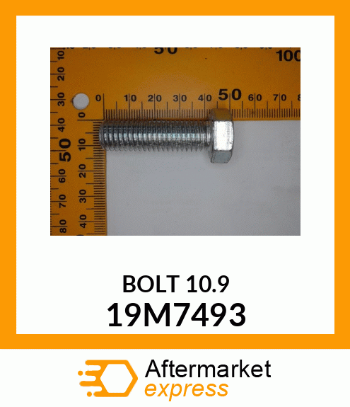 SCREW, HEX HEAD, METRIC 19M7493