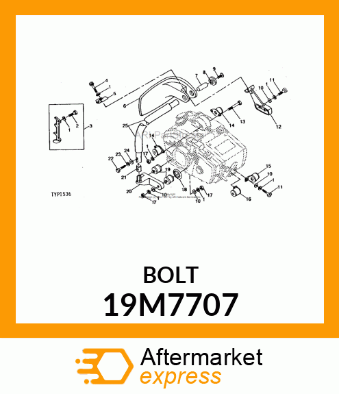 Screw - SCREW, HEX SOCKET HEAD, METRIC (Part is Obsolete) 19M7707