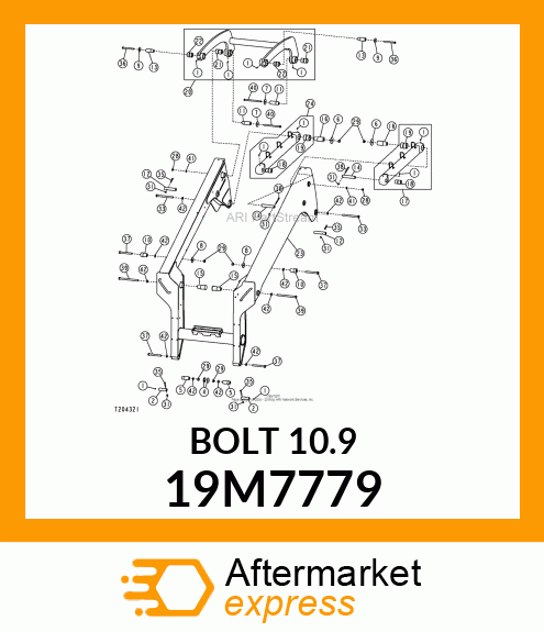 SCREW, HEX HEAD, METRIC 19M7779