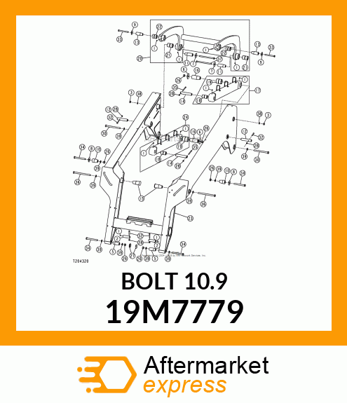 SCREW, HEX HEAD, METRIC 19M7779