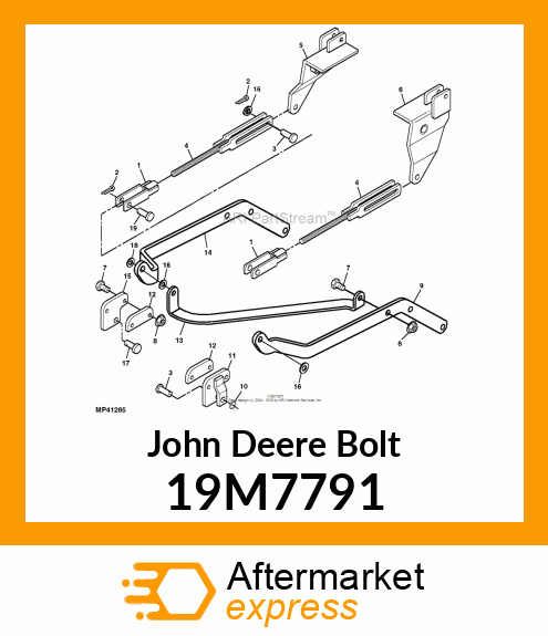 SCREW, FLANGED, METRIC 19M7791