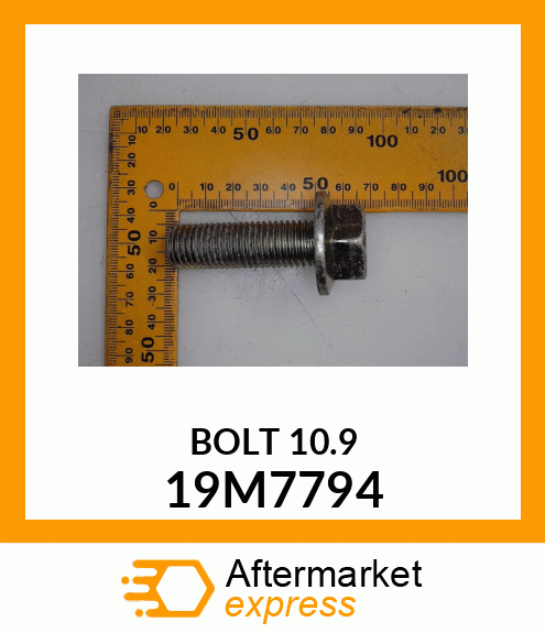 SCREW, FLANGED, METRIC 19M7794