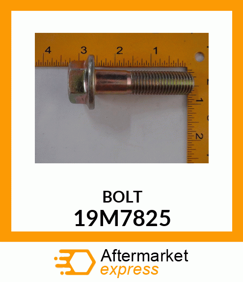 SCREW, FLANGED, METRIC 19M7825