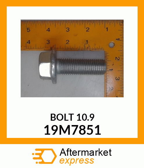 SCREW, FLANGED, METRIC 19M7851