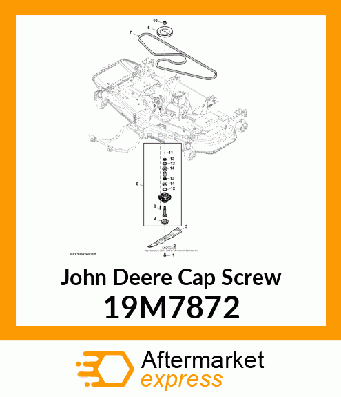 SCREW, HEX HEAD, METRIC 19M7872