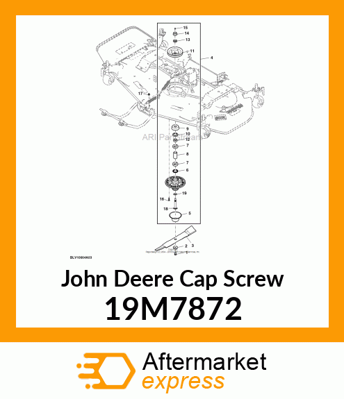 SCREW, HEX HEAD, METRIC 19M7872