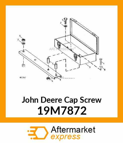 SCREW, HEX HEAD, METRIC 19M7872