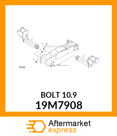 SCREW, HEX HEAD, METRIC 19M7908