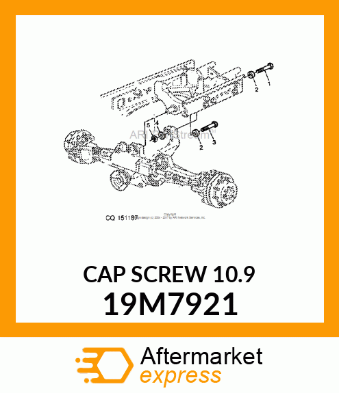 SCREW, HEX HEAD, METRIC 19M7921