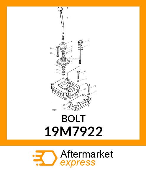 SCREW, HEX HEAD, METRIC 19M7922