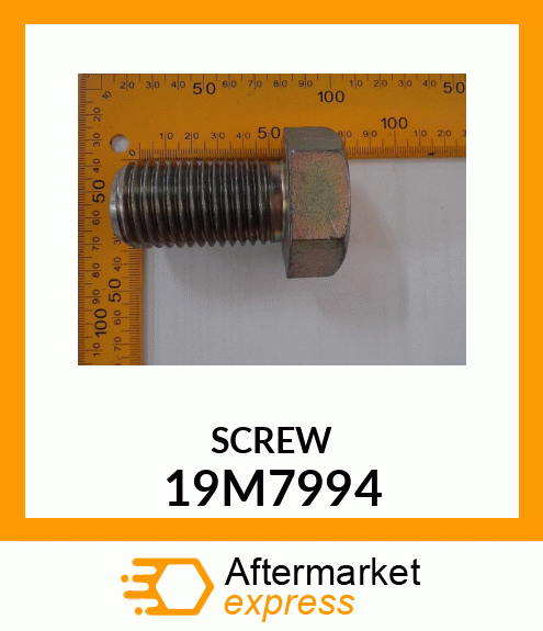 SCREW, HEX HEAD, METRIC 19M7994