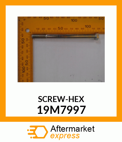 SCREW, HEX HEAD, METRIC 19M7997