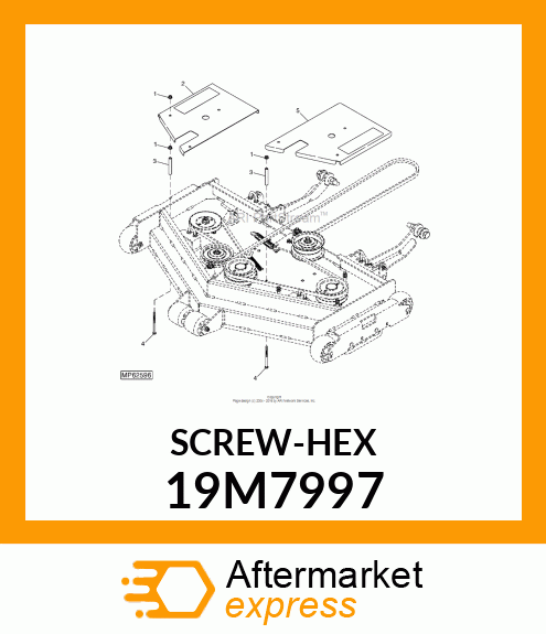 SCREW, HEX HEAD, METRIC 19M7997