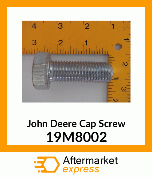 SCREW, HEX HEAD, METRIC 19M8002