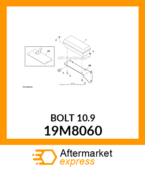 SCREW, FLANGED, METRIC 19M8060