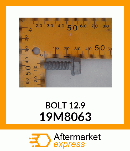 SCREW, FLANGED, METRIC, SERRATED 19M8063