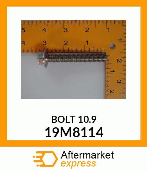 SCREW, FLANGED, METRIC 19M8114