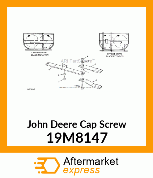 SCREW, HEX HEAD, METRIC 19M8147