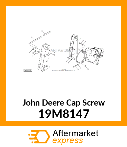 SCREW, HEX HEAD, METRIC 19M8147