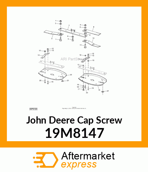 SCREW, HEX HEAD, METRIC 19M8147