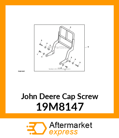 SCREW, HEX HEAD, METRIC 19M8147