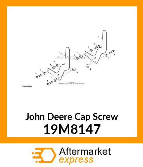 SCREW, HEX HEAD, METRIC 19M8147