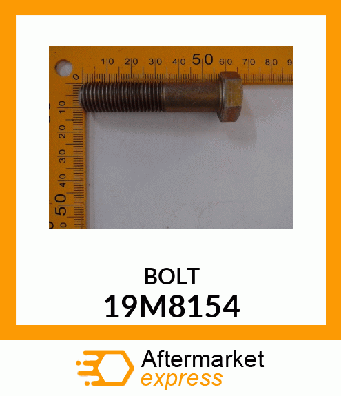 SCREW, HEX HEAD, METRIC 19M8154