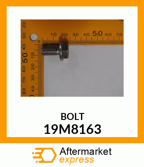 HEX SCREW,FLANGED M8X16 LAN961 10.9 19M8163