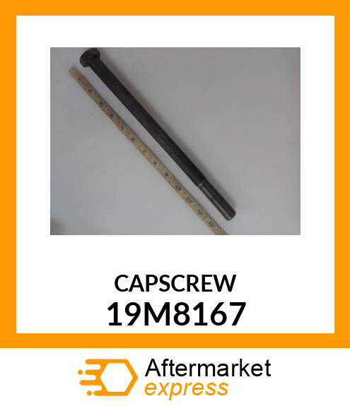 SCREW, HEX HEAD, METRIC 19M8167