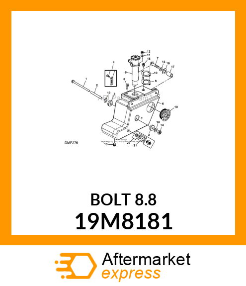 SCREW, HEX HEAD, METRIC 19M8181