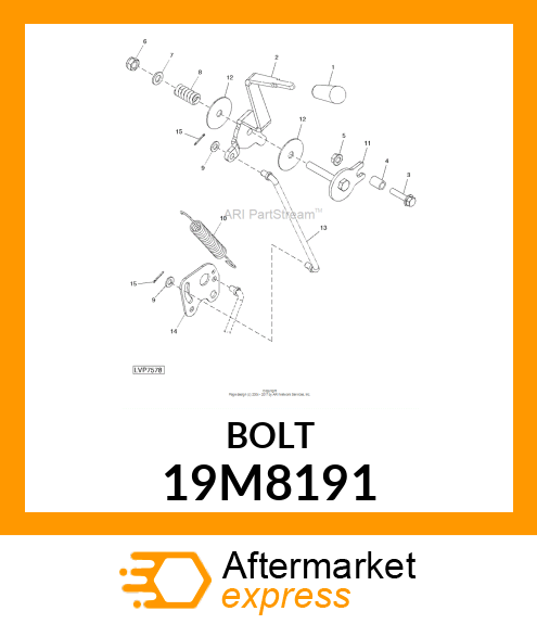 SCREW, HEX HEAD, METRIC 19M8191