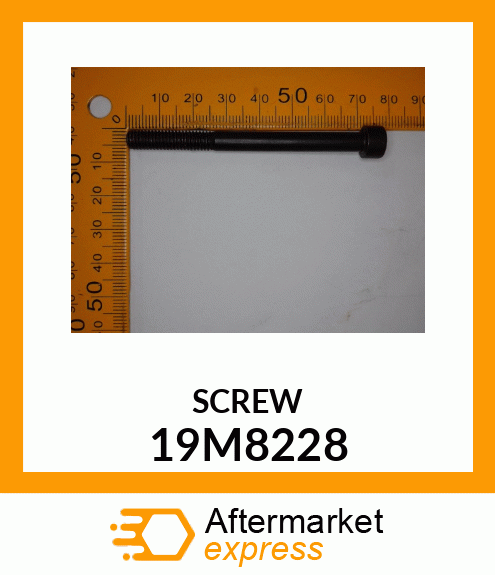 SCREW, HEX SOCKET HEAD, METRIC 19M8228