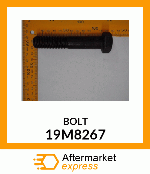 SCREW, HEX HEAD, METRIC 19M8267