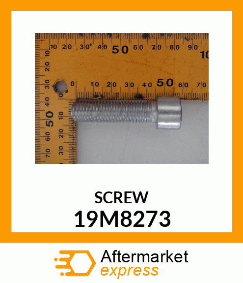 SCREW, HEX SOCKET HEAD, METRIC 19M8273