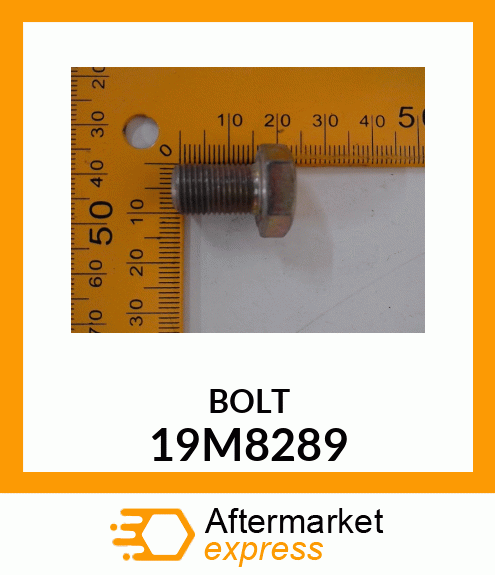 SCREW, HEX HEAD, METRIC 19M8289