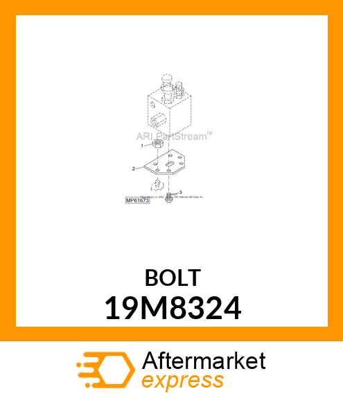 SCREW, HEX HEAD, METRIC 19M8324